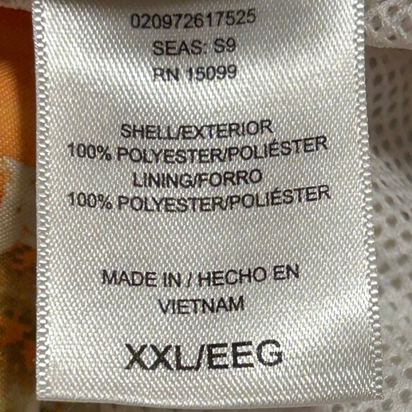 Men Joe Boxer Swim Trucks with Mesh XXL Orange - Picture 12 of 14